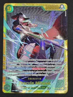 Dracule Mihawk - OP14-119 OP14-119 The Azure Sea's Seven Foil - Image 1