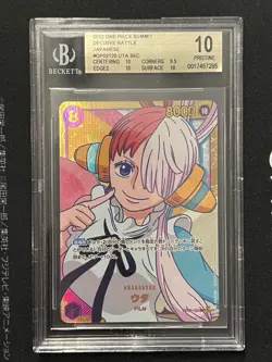BGS 10 Uta SEC OP02-120 - Paramount War - One Piece Japanese TCG - Image 1