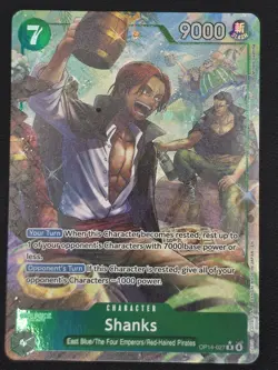 Shanks (Alternate Art) OP14-027 The Azure Sea's Seven Foil - Image 1