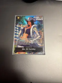 2026 One Piece TCG Ms. All Sunday OP14-084 SR Alternate Alt Art - Image 1