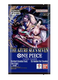 One Piece TCG - The Azure Sea's Seven (OP-14) - English Booster Box - Sealed - Image 2