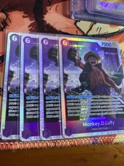 Monkey D Luffy ST28-005 SR Playset One Piece TCG English - Image 1
