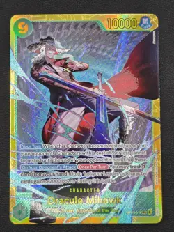 Dracule Mihawk - OP14-119 OP14-119 The Azure Sea's Seven Foil - Image 1