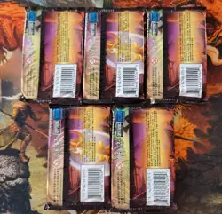 World of Warcraft T-Chinese Fires of Outland 5 Sealed Booster Packs Tiger Loot U - Image 2