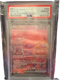 BANGER! PSA 10 Mew ex 053 Sv: Scarlet & Violet Promo Cards Holo - Image 1