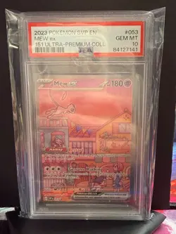 BANGER! PSA 10 Mew ex 053 Sv: Scarlet & Violet Promo Cards Holo - Image 2