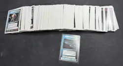 STAR TREK CCG 1994 1E PREMIERE 363 CARDS COMPLETE SET WHITE BORDER LIMITED + Ent - Image 1