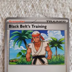 Black Belt's Training 219 Sv: Scarlet & Violet Promo Card Regular - Image 2