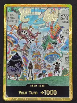 DON!! Card (Egghead) (Gold) The Azure Sea's Seven Foil - Image 1