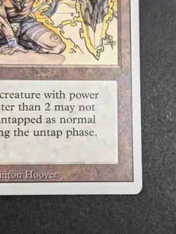 MTG - 1x Meekstone - Revised - LP/MP - Vintage Artifact Magic The Gathering SGC - Image 4