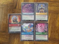 Lorcana Fabled Promo Complete Pins, Cards & More. Disney Lilo Foil - Image 3