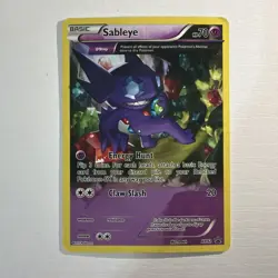 Sableye XY92 XY Full Art Black Star Promo Holo Pokemon Card MP - Image 1