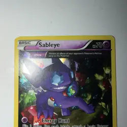 Sableye XY92 XY Full Art Black Star Promo Holo Pokemon Card MP - Image 2