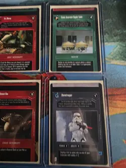 Star Wars CCG Misprint/Miscut Card Lot All Different All Different All NM - Image 1