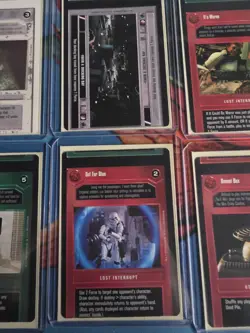 Star Wars CCG Misprint/Miscut Card Lot All Different All Different All NM - Image 3