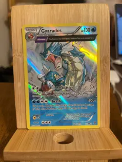 Pokemon TCG XY Ancient Origins Near Mint NM Gyarados Holo Rare Card 21/98 - Image 1