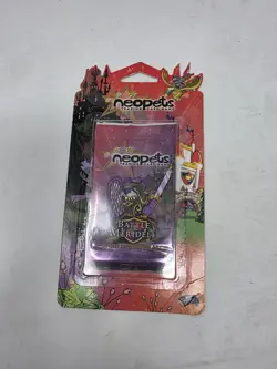Neopets TCG Battle For Meridell 8-Card Booster Pack FACTORY SEALED! BLISTER PACK - Image 1