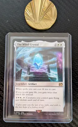 MTG Final Fantasy - Card #43: The Wind Crystal (Non-Foil) - Image 1