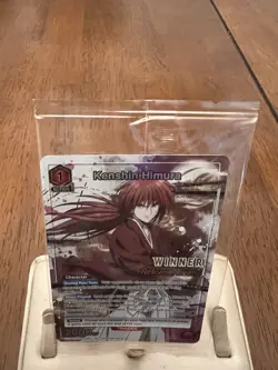 Union Arena TCG Release Event Winner Card Kenshin Himura English UEPR/RNK-1-086 - Image 2