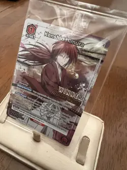 Union Arena TCG Release Event Winner Card Kenshin Himura English UEPR/RNK-1-086 - Image 3