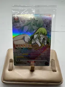 C.C. Winner Union Arena Card Champion Promo English CGH-1-077 Code Geass New - Image 1