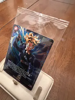 Dragon Ball Tcg Winner Card Trunks: Future Holo Foil FP-068 - Image 3