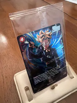 Dragon Ball Tcg Winner Card Trunks: Future Holo Foil FP-068 - Image 4