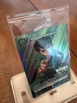 Union Arena TCG Release Event Winner Card Yusuke Urameshi Foil English YYH-1-036 - Image 4