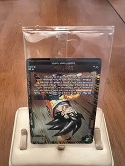 Dragon Ball tcg Release Event Winner Card Fusion World Foil Son Goku - Image 5