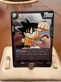 Dragon Ball TCG Fusion World Promo Cards Son Goku: Childhood FP-049 Foil English - Image 1