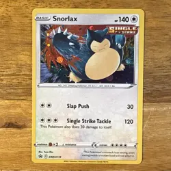 Pokemon TCG Snorlax SWSH119 SWSH: Sword & Shield Promo Cards Holo Cosmos - Image 1