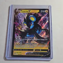 Pokemon Luxray V 050/189 Swsh10 Astral Radiance Ultra Rare Holo English Card - Image 1