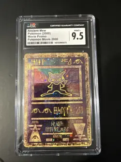 Ancient Mew 2000 Pokemon Movie Promo Holo Card CGC 9.5 Mint+ Graded - Image 1