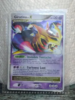 Pokemon Giratina TCG Card Diamond and Pearl DP38 Promo Holo Level Up 130 HP - Image 2