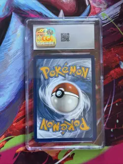Pokemon TCG SWSH061 Pikachu v Black Star Promos Holo Card Near Mint CGC 8.5 - Image 2