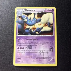 Meowstic RC15/RC32 - Radiant Collection Holo - Generations XY Pokemon TCG Card - Image 1