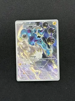 Pokemon Thundurus TCG Black Star Prom Scarlet & Violet Card #209 - Image 1