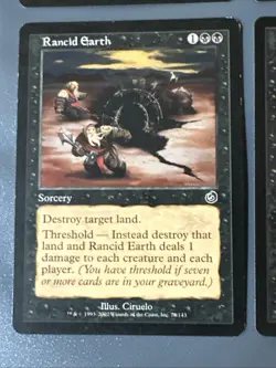 Rancid Earth X4 Torment Ex Condition See Pics Front Back - Image 3