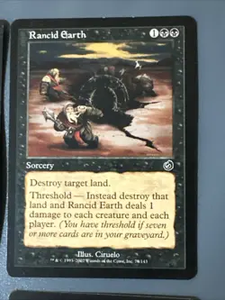 Rancid Earth X4 Torment Ex Condition See Pics Front Back - Image 4