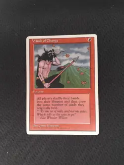 Magic the Gathering - Winds of Change - Sorcery - Fourth Edition - VG - MTG - Image 1