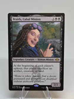 Braids, Cabal Minion X1 MH2 MTG Modern Horizons 2 B1 - Image 1