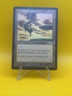 Serra's Sanctum (Urza's Saga) Vintage MTG - Moderate Play - Image 1