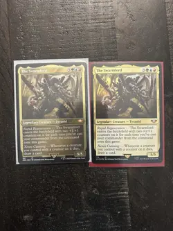 Magic The Gathering MtG 40K Warhammer - Tyranid Sleeved Commander Deck - Image 1