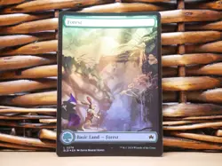MTG Forest 0278 FOIL LAND | NM Near Mint | BLB | 2024 #2 - Image 1