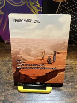 Sunbaked Canyon (Borderless) Avatar: The Last Airbender: Eternal-Legal Regular - Image 1