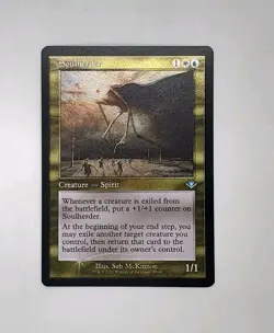 Soulherder Retro Frame FOIL ETCHED - 2021 MTG Modern Horizons 2 uncommon #30/40 - Image 1