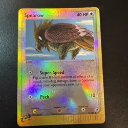 Pokemon TCG Spearow 81/100 Reverse holo LP - Image 1