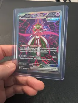 Pokemon TCG Iron Valiant Ex 157/131 SIR Prismatic Evolutions NM - Image 2