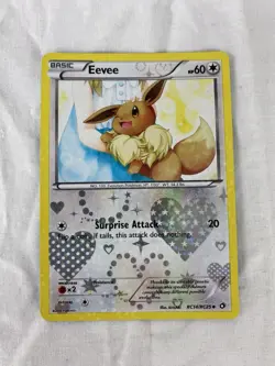 Eevee RC14/RC25 Legendary Treasures Radiant Collection Pokemon TCG 2013 LP - Image 2