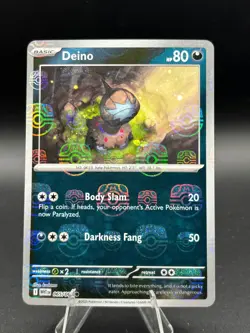 Deino (Master Ball Pattern) 065/086 Sv: White Flare Pokemon TCG - Image 1